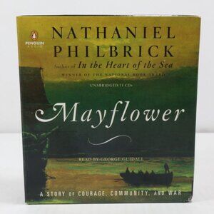 Mayflower Voyage Nathaniel Philbrick Audio 11 CD's Courage Community War